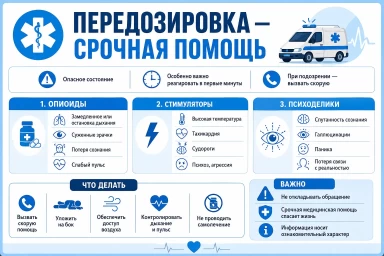 Помощь при передозировке в Долгопрудном
