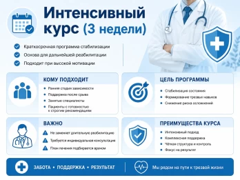 Реабилитация за 21 день в Долгопрудном
